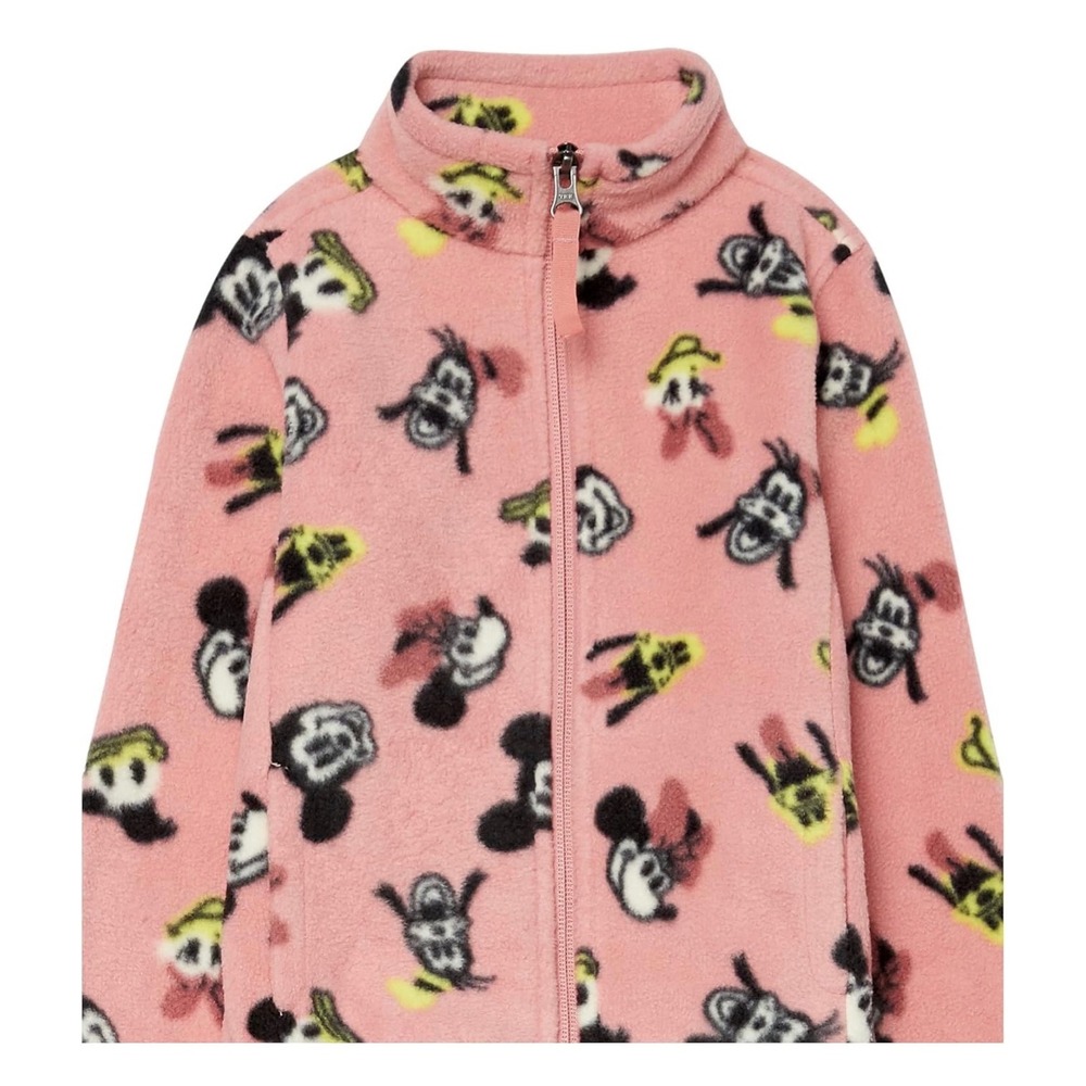 Amazon Essentials Disney Girls 6-7 years Polar Fleece Full-Zip Mock Jackets NIP